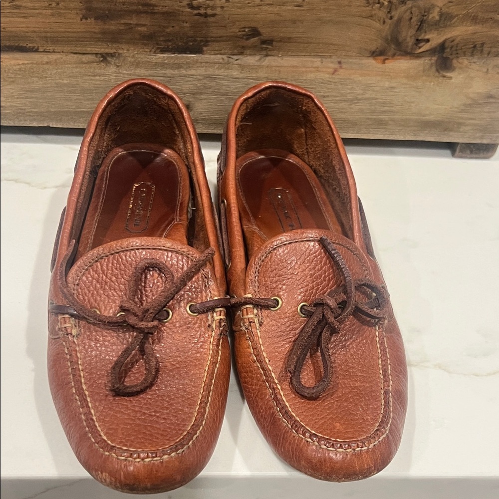Women’s Brown Leather Loafers
